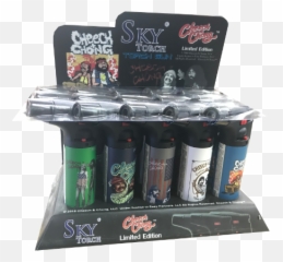 Cheech u0026 Chong Eagle Torch Lighters 15PC - And Emoji