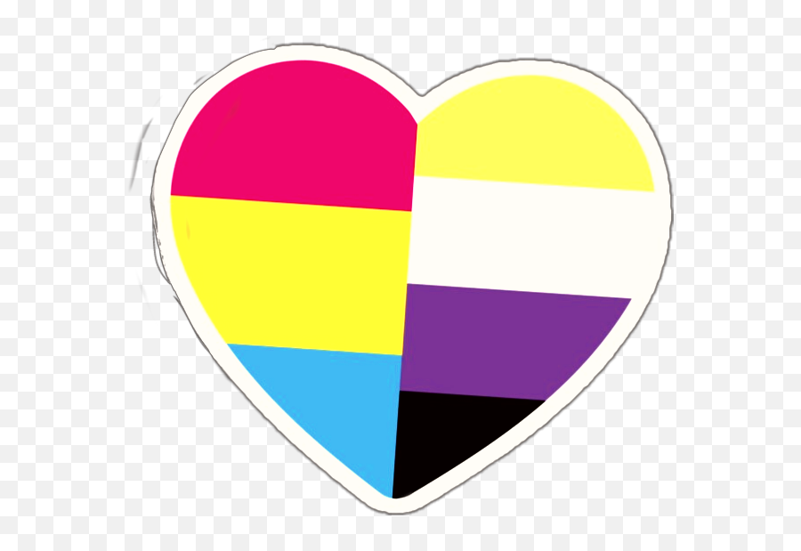 Largest Collection Of Free - Toedit Pansexual Stickers On Picsart Flag Pansexual Non Binary Emoji,Pansexual Emoji