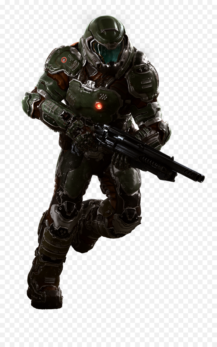 Doom Doomguy Soldier Armored Warrior Scifi Scienceficti - Doom Slayer Png Emoji,Doom Emoji