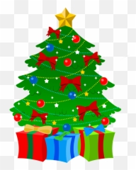 Christmas Tree Emoji For Facebook - Clipart Cute Christmas Tree,Emoji Christmas Ornaments
