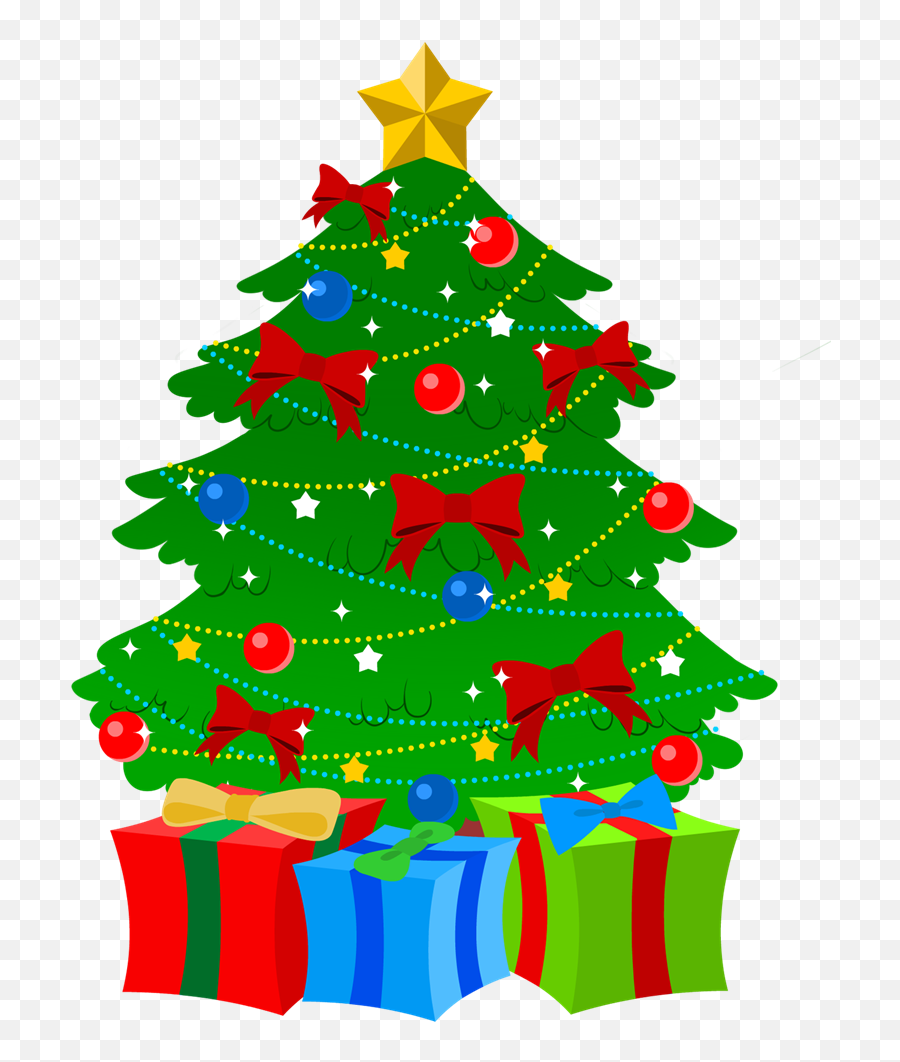 Christmas Tree Emoji For Facebook - Clipart Cute Christmas Tree,Emoji Christmas Ornaments