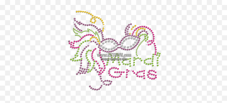 Bling Mardi Gras Mask Iron - Embroidery Emoji,Mardi Gras Emojis