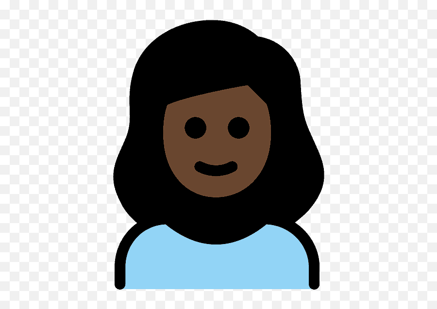 Girl Emoji Clipart - Emoji,Black Girl Emoji
