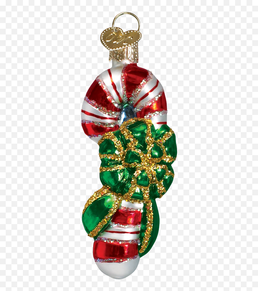 Candy Cane Ornaments U0026 Decorations Putti Christmas - Solid Emoji,Emoji Christmas Ornaments