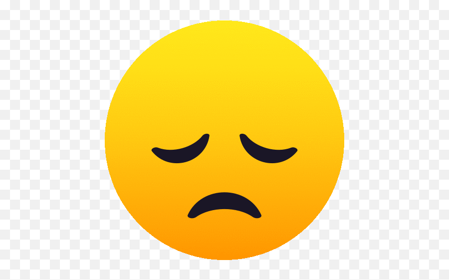 Disappointed Face People Gif - Disappointed Emoji,Regret Emoji
