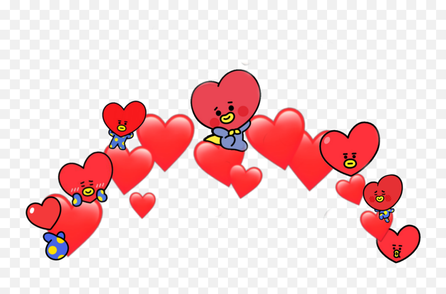Largest Collection Of Free - Toedit Bt21 Stickers Bt21 Crown Emoji,Bt21 Emoji
