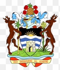 Antigua And Barbuda Flag Download - Coat Of Arms Vector Emoji