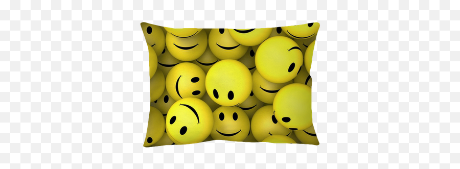 Happy Cheerful Faces Throw Pillow - Caras Alegres Emoji,Emoji Faces Pillows