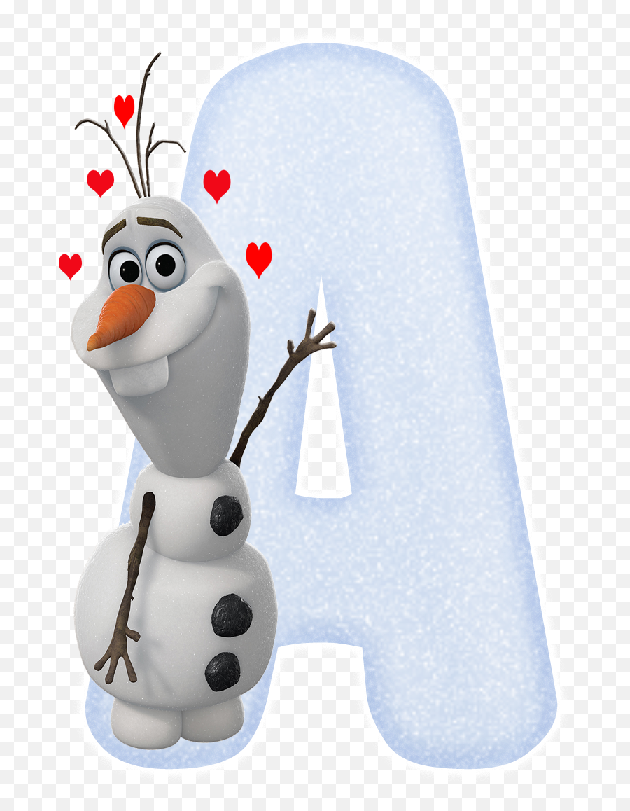 Amoroso Alfabeto De Olaf - Frozen Happy Birthday Olaf Emoji,Bizcocho De Emoji