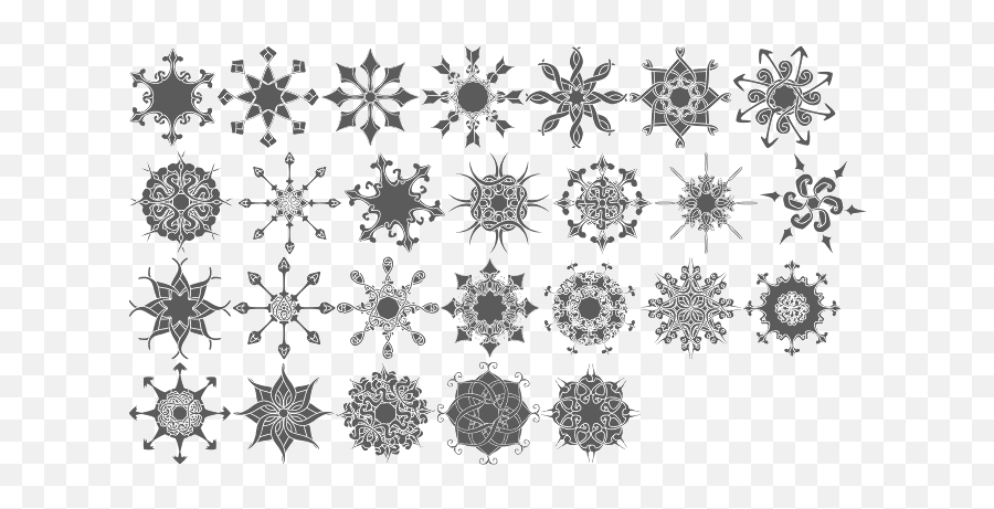 Snowflake Fonts - Circle Emoji,Leaf Snowflake Bear Earth Emoji