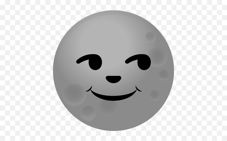 New Moon Face Emoji - Moon Face Emoji,Moon Face Emoji