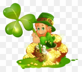 Leprechaun Shamrock Stpatricksday Freetoedit - Transparent Background Day Png Emoji