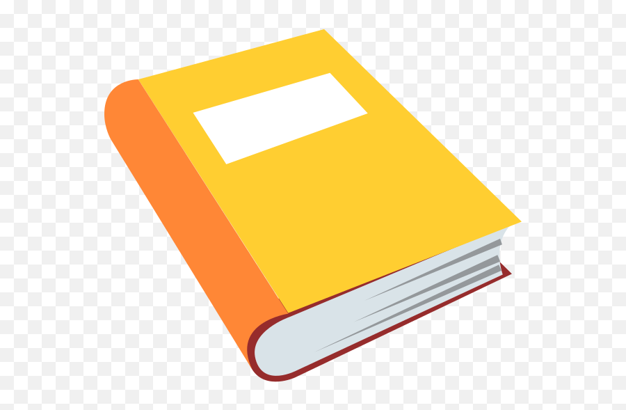 Emojione 1f4d9 - Book Orange Emoji,Meme Emoticons