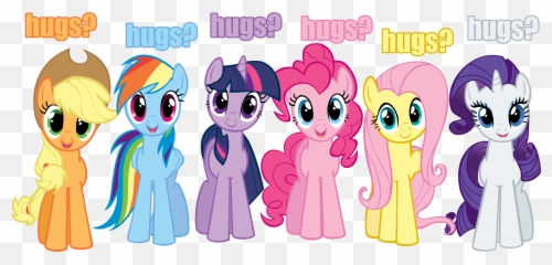 Mane Six - My Little Pony Png Emoji,Emoji Meme Tumblr