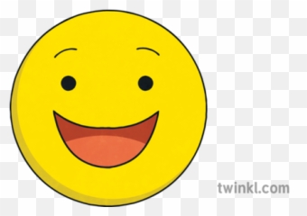 Happy Emoji Emoticon Smiley Face Ks2 Illustration - Smiley,Happy Emoji