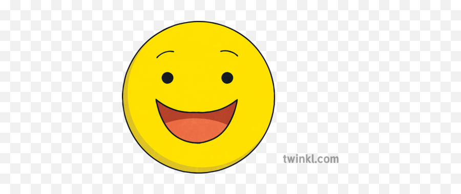 Happy Emoji Emoticon Smiley Face Ks2 Illustration - Smiley,Happy Emoji