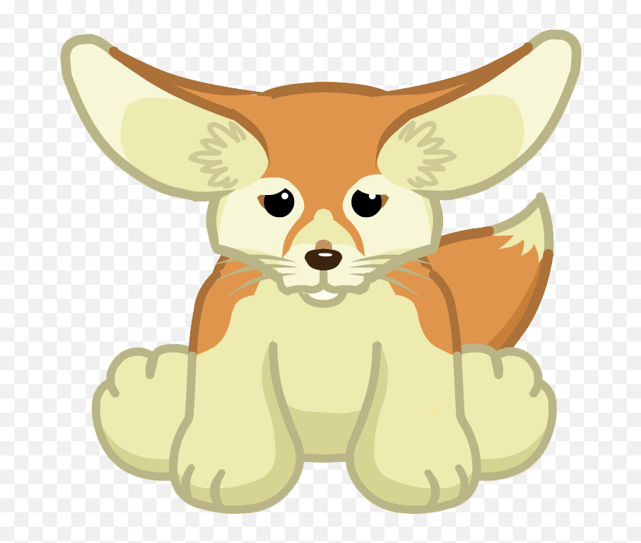 Transparent Background Hq Png Image - Fennec Fox Clipart Emoji,Man Moon Fox Emoji