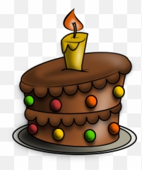 Birthday Cake 2 Clip Art - Birthday Wishes Photo Frame Emoji,Cake Emoticons
