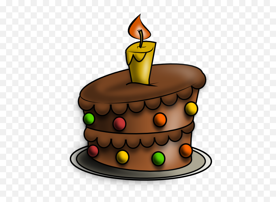 Birthday Cake 2 Clip Art - Birthday Wishes Photo Frame Emoji,Cake Emoticons