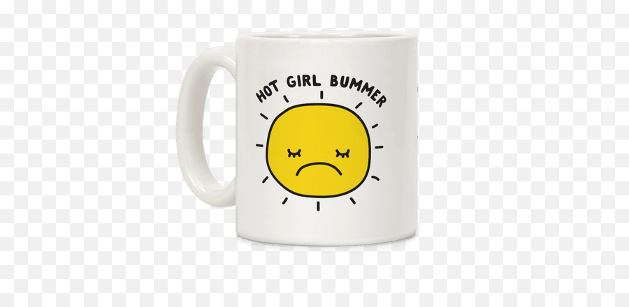 Trendy Mugs Coffee Mugs - Tough Titty Shirt Emoji,Coffee Emoticon