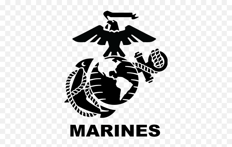 Usmc Logo Silhouette - Us Marines Emoji,Usmc Emoji