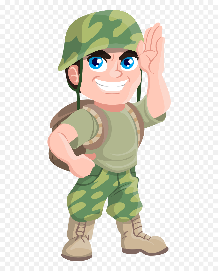 46 Free Soldier Clipart - Clipartingcom Soldier Cartoon Png Emoji,Military Salute Emoji