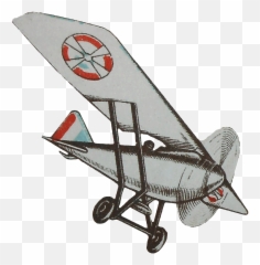 Plane Drawing Png Picture - 1920s Airplane Emoji