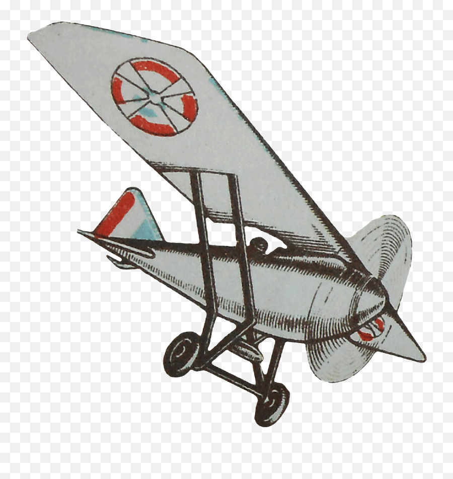 Plane Drawing Png Picture - 1920s Airplane Png Emoji,Emoji Airplane And Paper