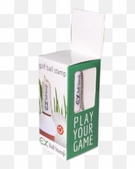 My Ball Stamp EZ Golf Identifier - Paw Blue Box Emoji