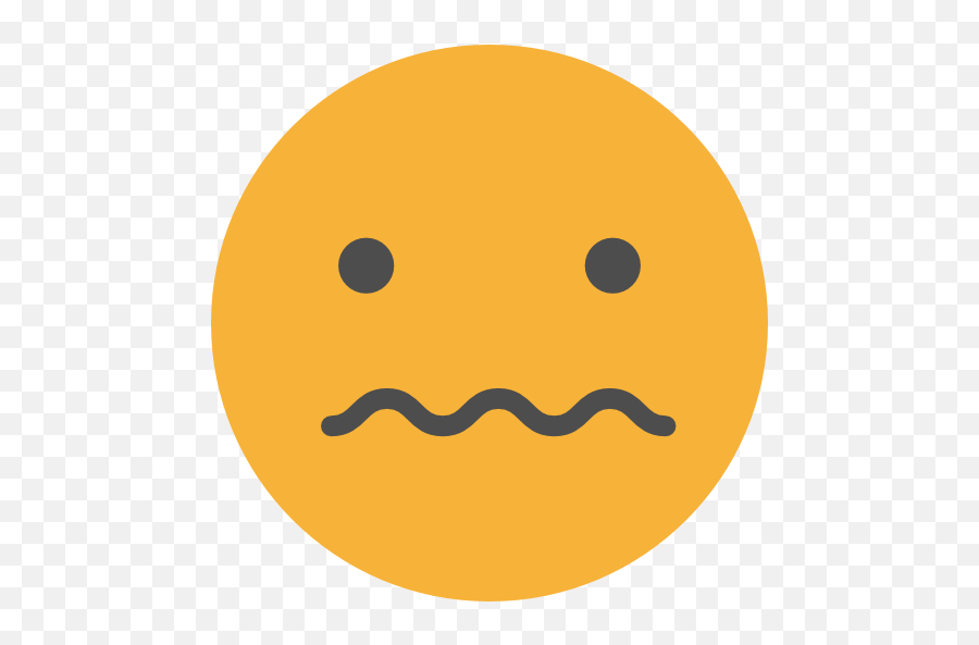 Emoticons Emoji Scare Feelings Smileys Icon - Smiley,Scared Emoji Transparent