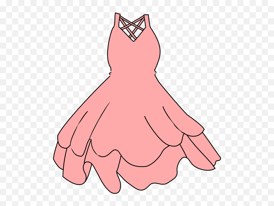 Pink Dress Clipart - Dress Clip Art Emoji,Pink Emoji Outfit