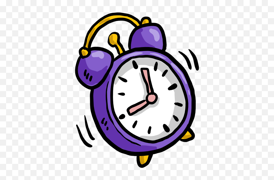 Alarm Clock Png - Cartoon Alarm Clock Png Emoji,Alarm Clock Emoji