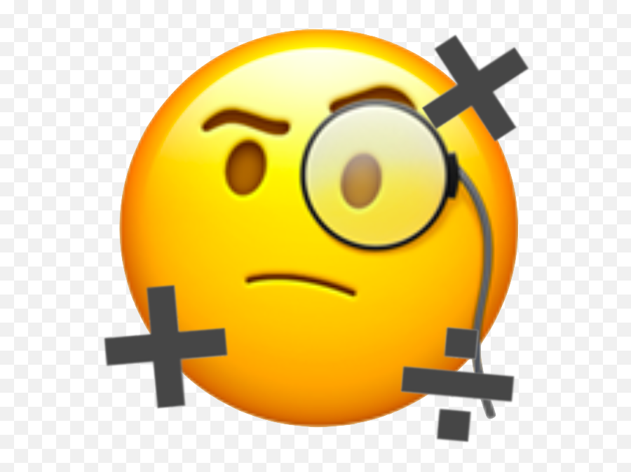 Katei Fuckyeahhoes Twitter - Face With Monocle Emoji Png,Finger Gun Emoticon