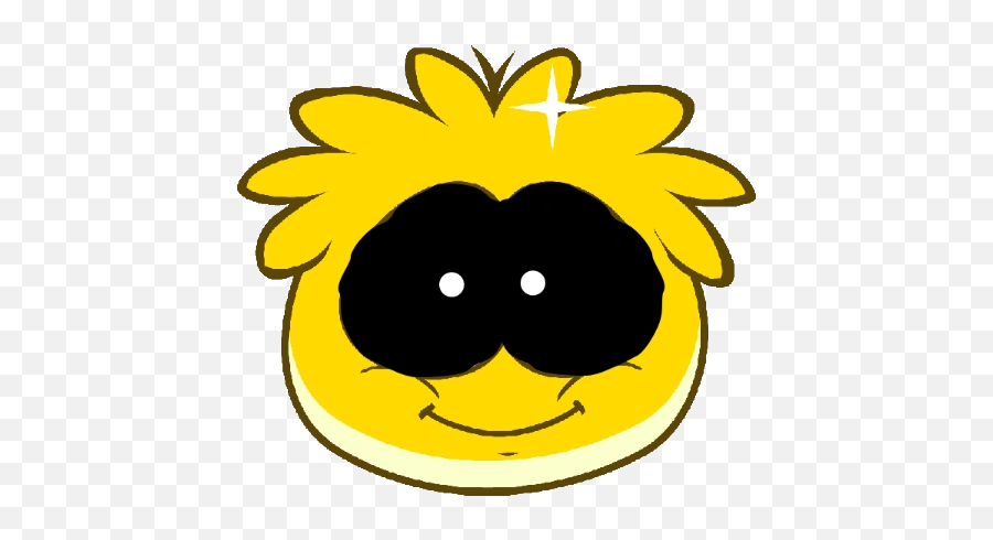 Just Goldie - Puffle Club Penguin Cute Emoji,Blacky Emoticons