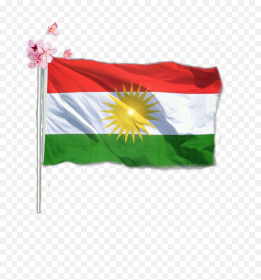 Goldyellow Kurdistan Sticker - Kurdistan Flag Emoji,Kurdish Flag Emoji