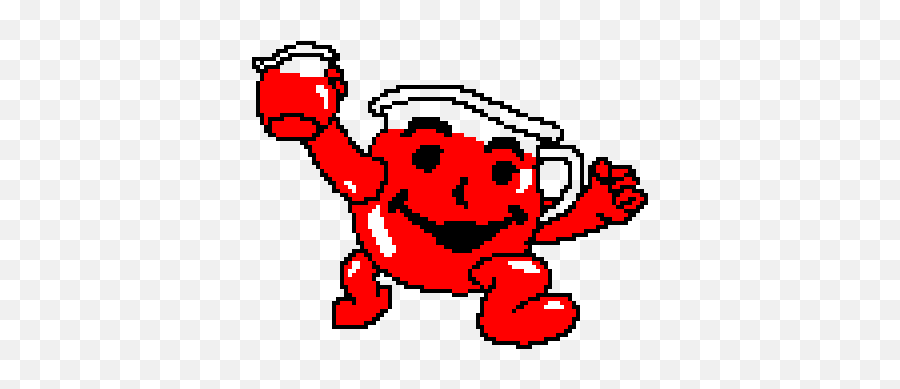 Kool Aid Man Png - Pixel Art Kool Aid Emoji,Kool Aid Emoji