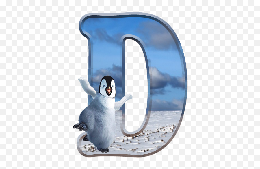 Alfabeto De Happy Feet Bailando - Happy Feet Letters Emoji,Bizcocho De Emoji