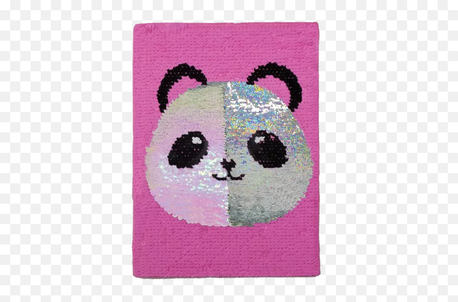 Panda Sequin Journal - Journal Panda Emoji,6 Owl Emoji