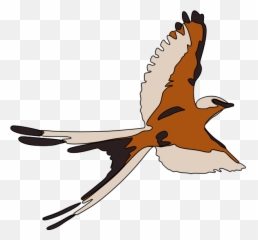 Colored Clip Art Of Flying Bird - Gif Png Emoji