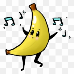 Top Swollow Banana Stickers For Android - Gifs Graciosos De Dibujos Animados Emoji,Dancing Banana Emoji