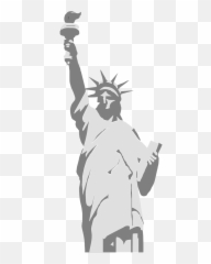 Lady Liberty New York Landmark Travel - Drawings Png Emoji
