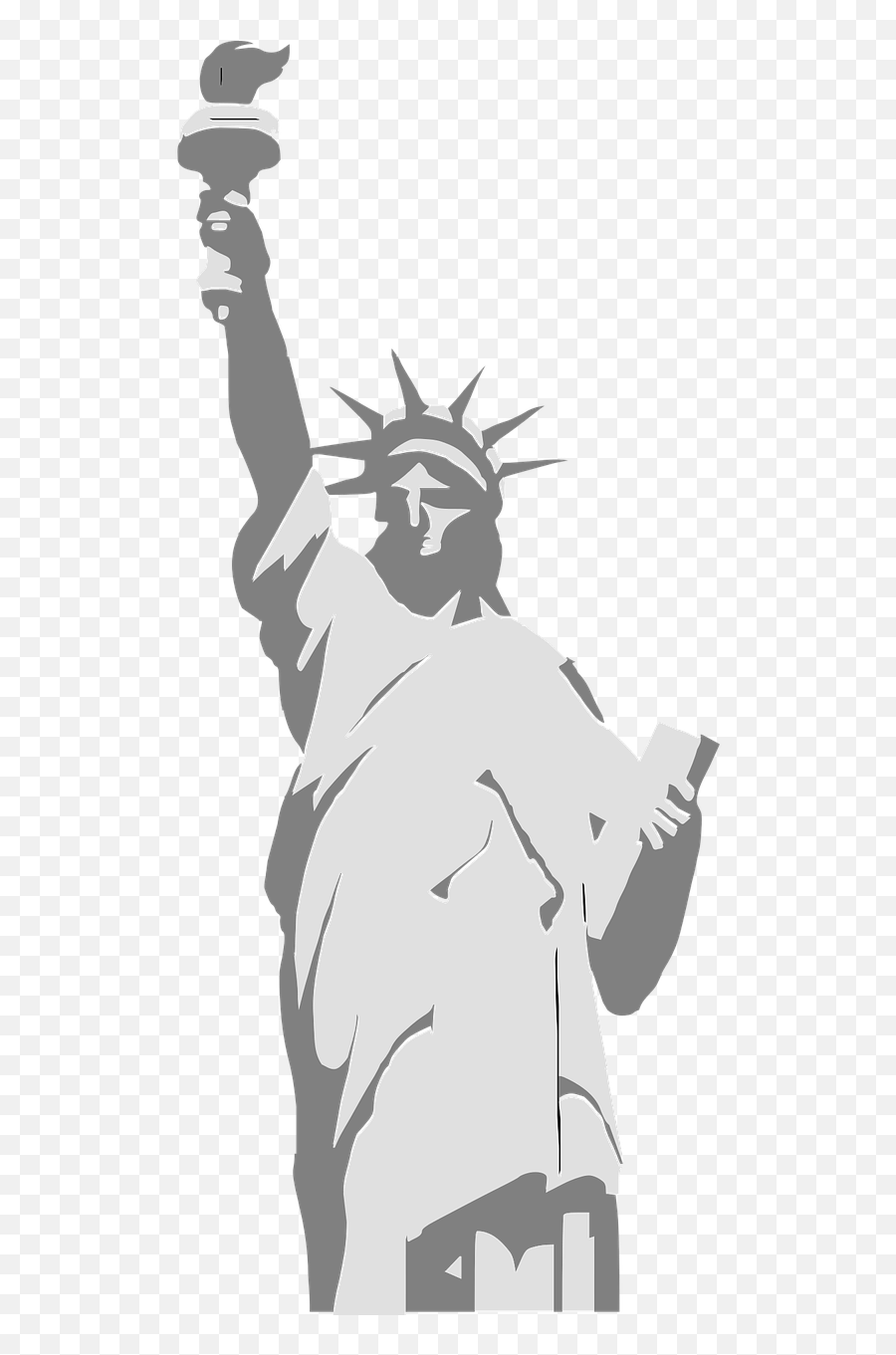 Lady Liberty New York Landmark Travel - New York Drawings Png Emoji,New York City Emoji