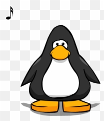Musical Clipart Penguin Musical - Club Penguin With Transparent Background Emoji,Musical Note Emoticons