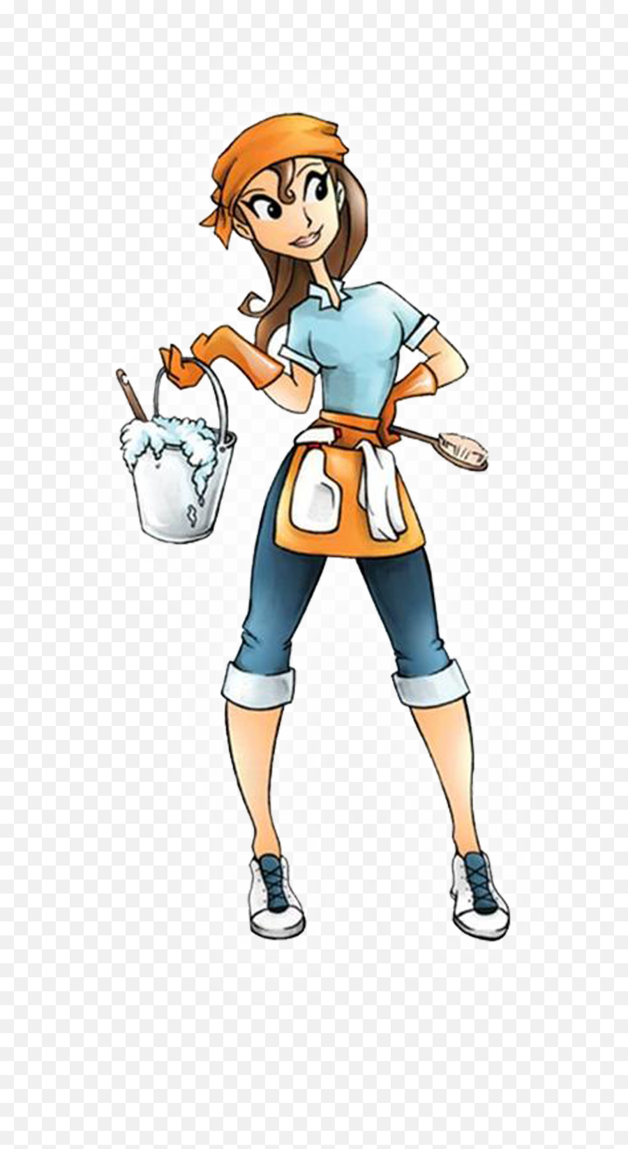 Clipart Free Clipart Images Image 5 - Cleaning Lady Clip Art Emoji,House Cleaning Emoji