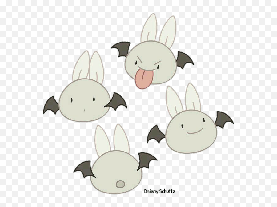 Kawaii Anime Emojis Murcielagos Alas - Bat Chibi,Chibi Emojis