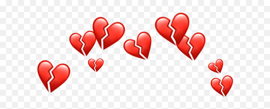 Broken - Sad Broken Heart Emoji,Broken Heart Emoji Png