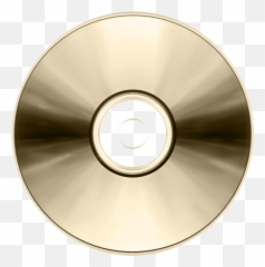 Gold Cd - Compact Disc Emoji,Cd Emoji