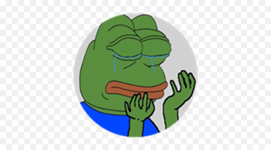 Download Sad Pepe - Ugly Crying Meme Cartoon Emoji,Sad Pepe Emoji