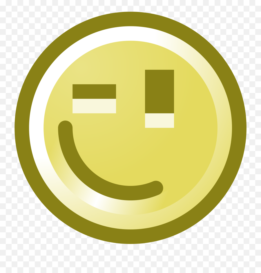 Winky Face Emoji Png Picture - Smiley,Winking Face Emoji