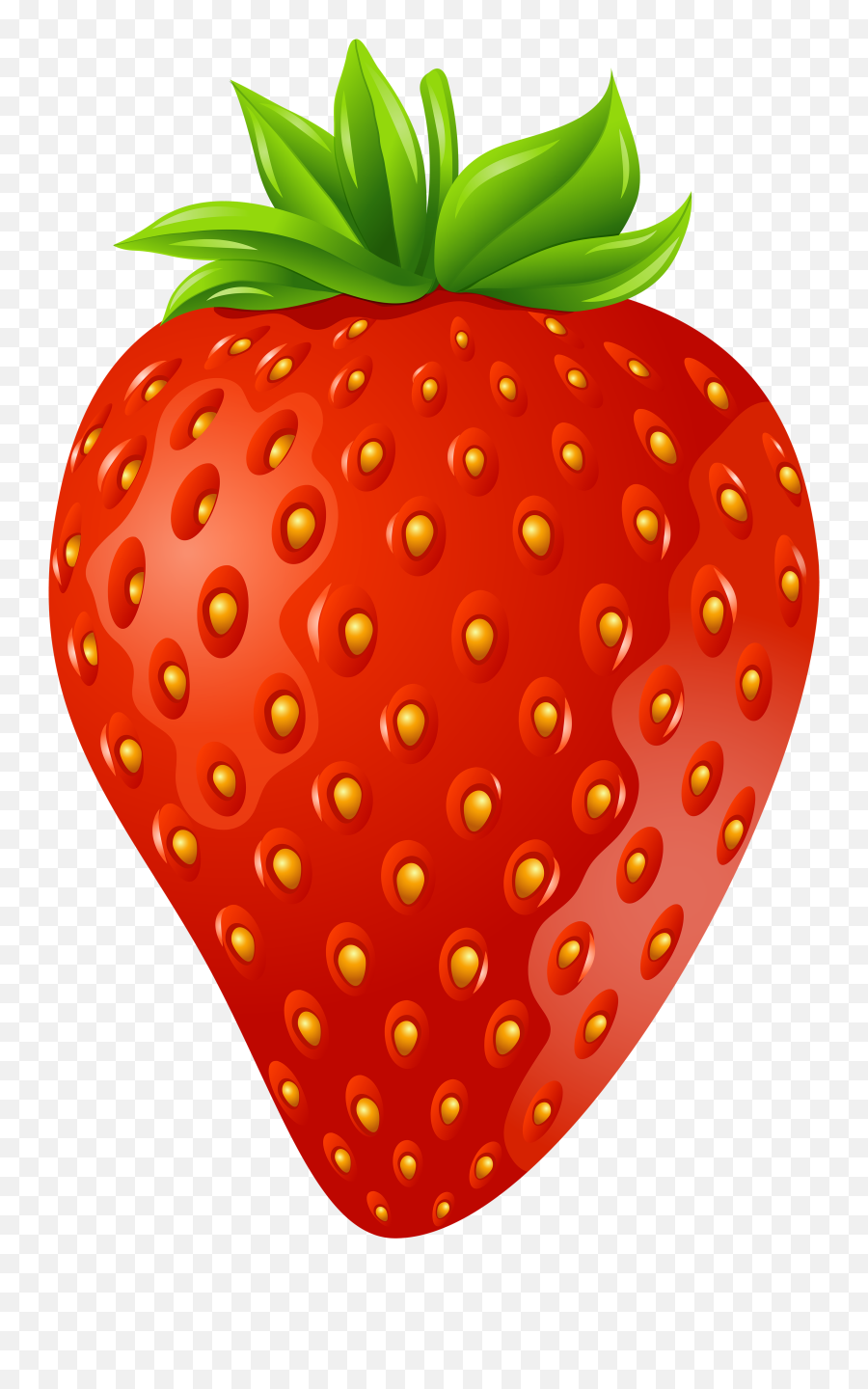 Strawberry Clip Art Image - Strawberry Clipart No Background Emoji,Strawberry Emoji